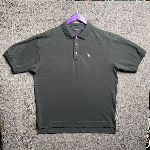 Men’s GANT Vintage Forest Green Polo Size XL Embroidered Logo - Picture 1 of 16